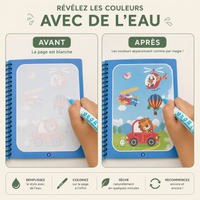 Carnet magique de coloriage à l'eau