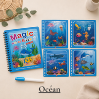 Carnet magique de coloriage à l'eau